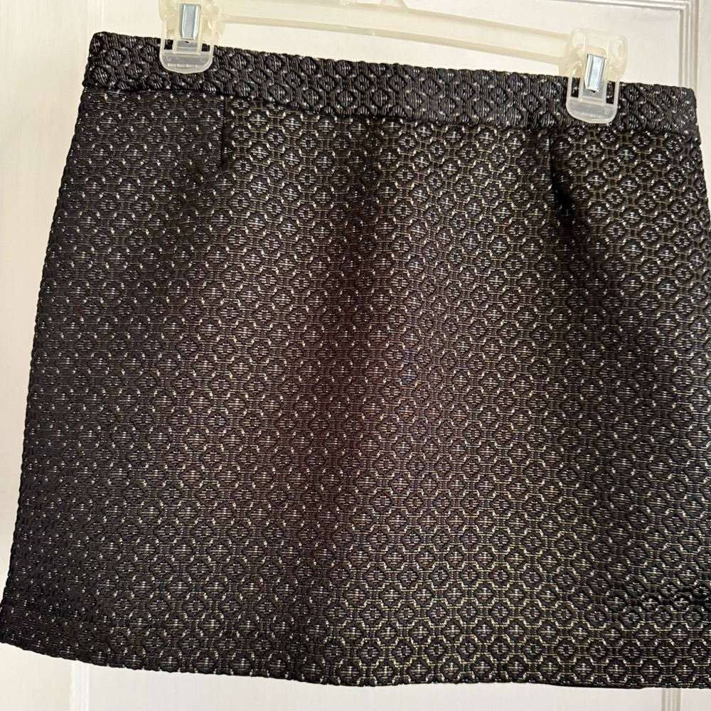 Gap Elegant Black Textured Women's Skirt